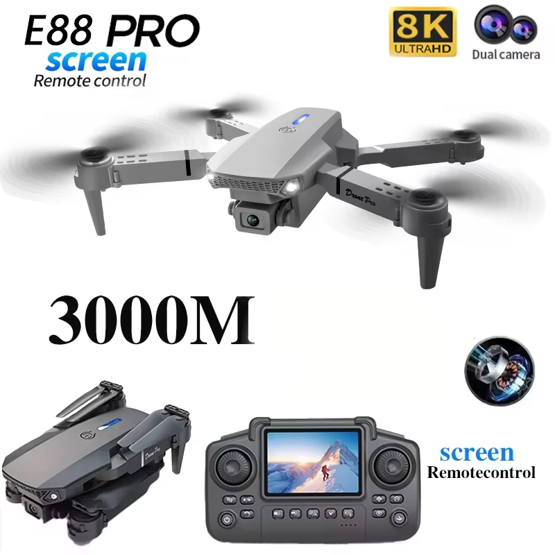 Kids Toys Videos - 2026 New E88 Drone 8K HD