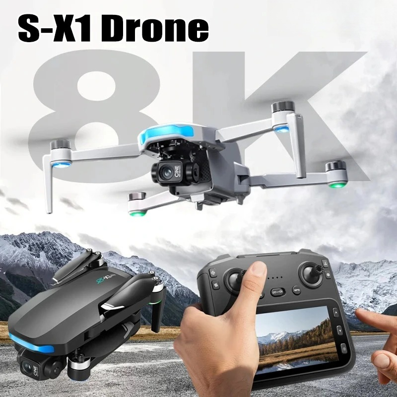 Kids Toys Videos - Original S-X1 Drone 8K HD Professional