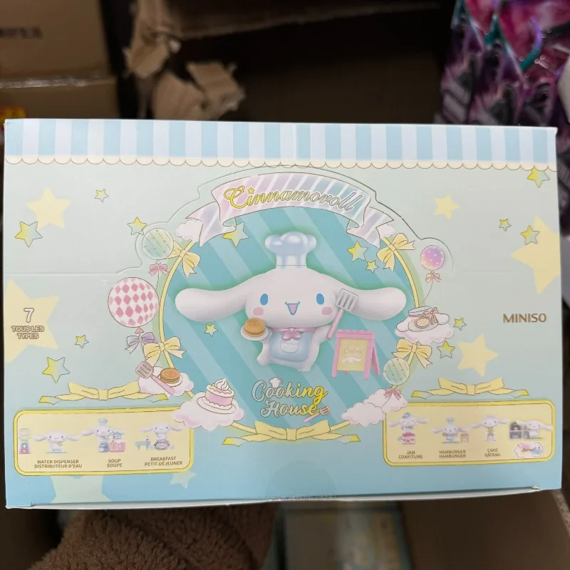Kids Toys House - Cartoon Cinnamoroll Cooking House Kawaii Blind