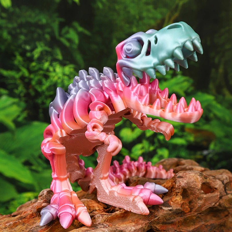 Kids Toys Videos - 3d Printed T Rex Animals Miniature