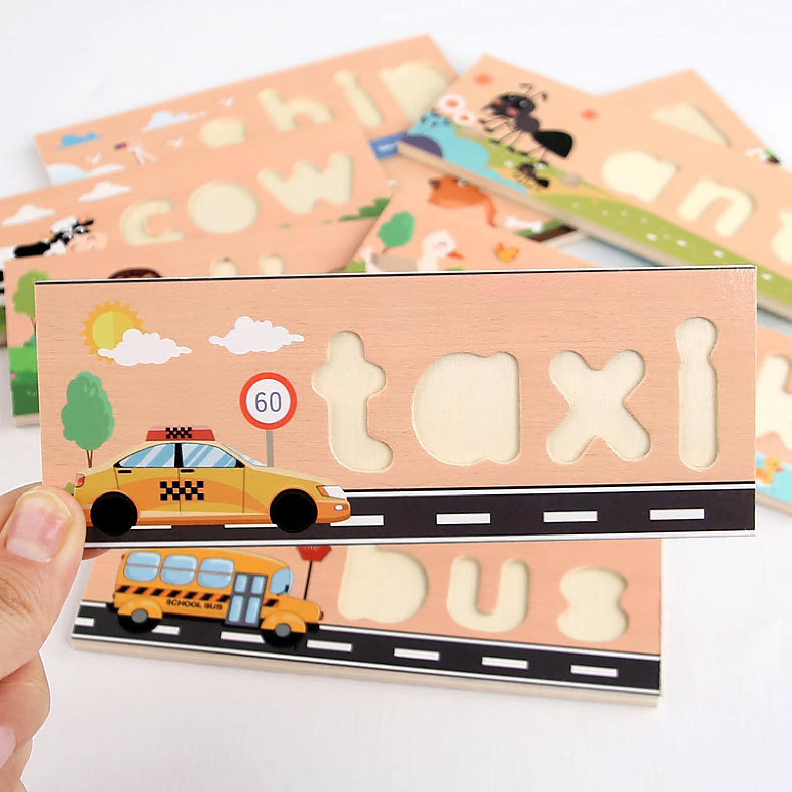 Wooden Spell Learning Toys wit - đánh giá và giá Kids Toys 2 Year Old