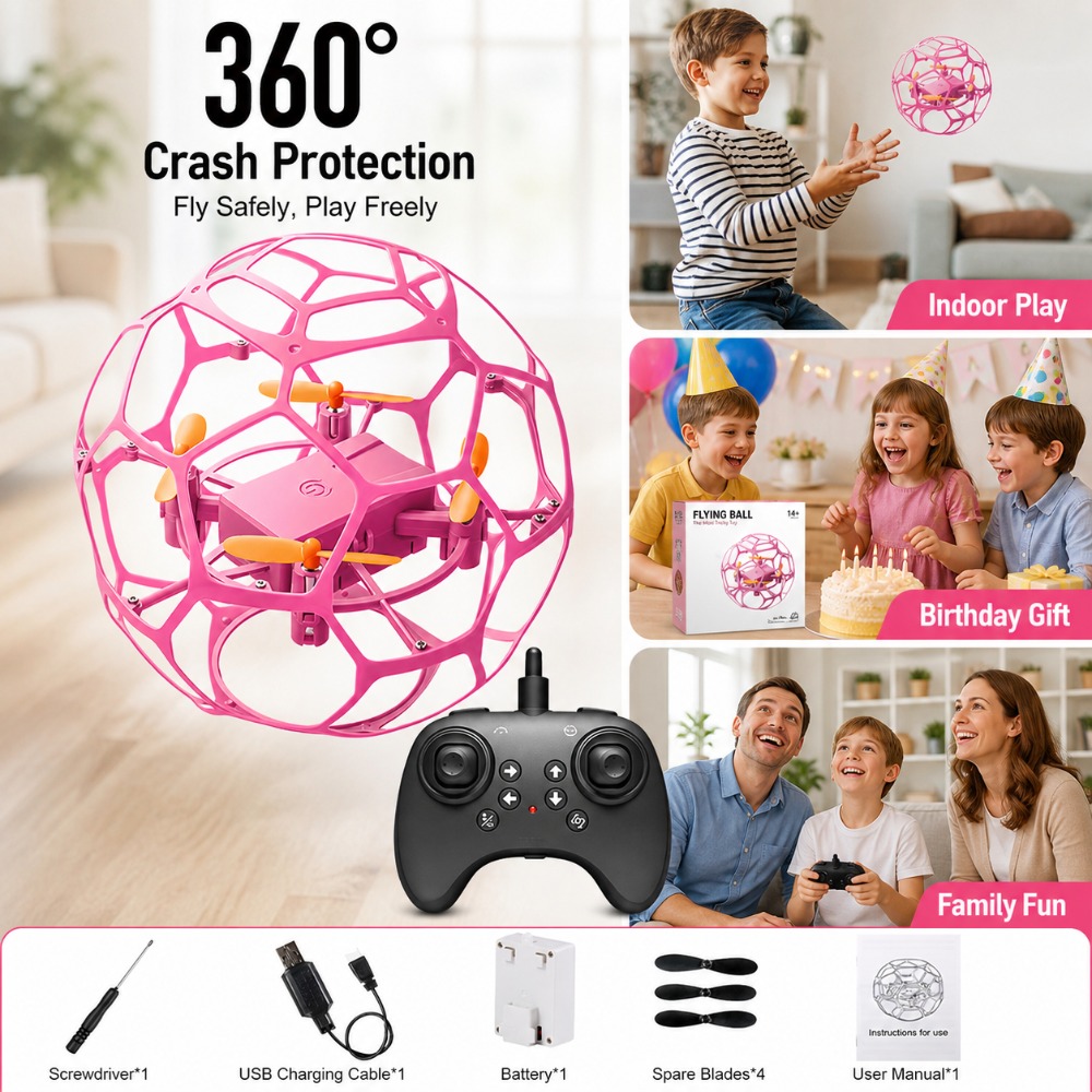 Football Shape RC Drone Quadco - đánh giá và giá Kids Toys Under 100