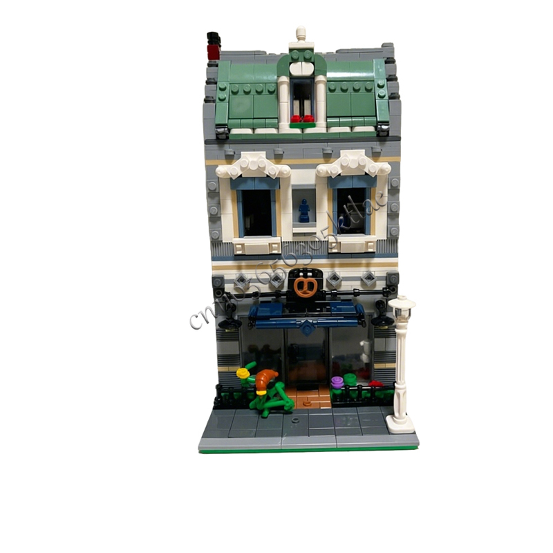 1268PCS MOC City Street Views  - đánh giá và giá Kids Toys Blocks