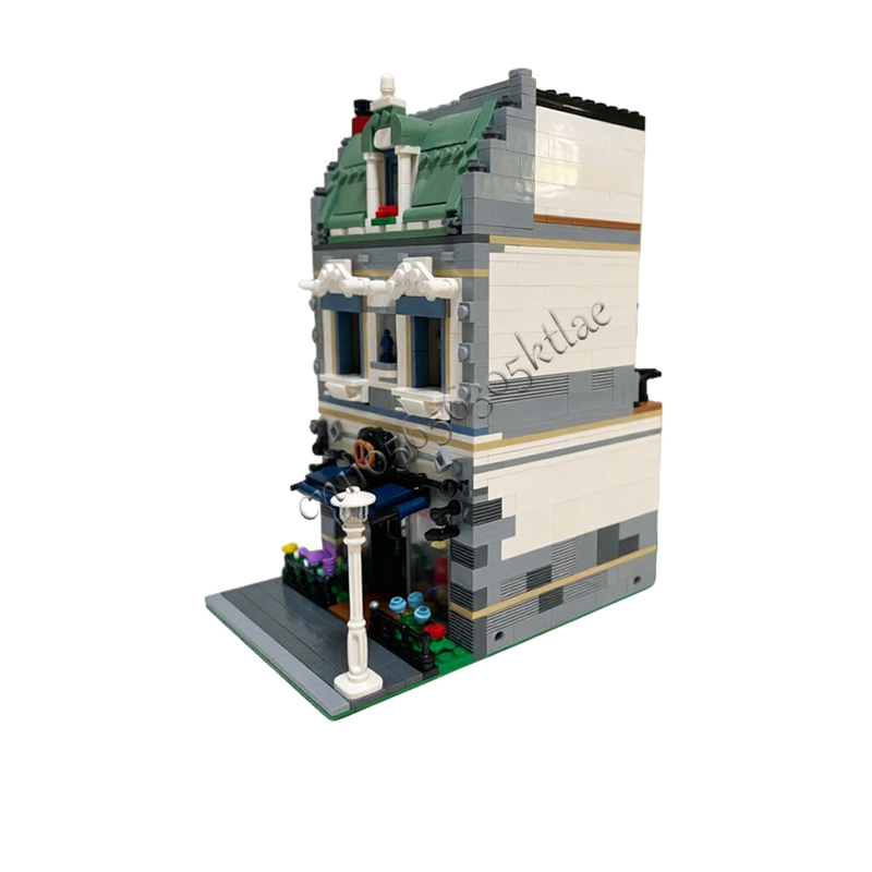 1268PCS MOC City Street Views  - đánh giá và giá Kids Toys Blocks