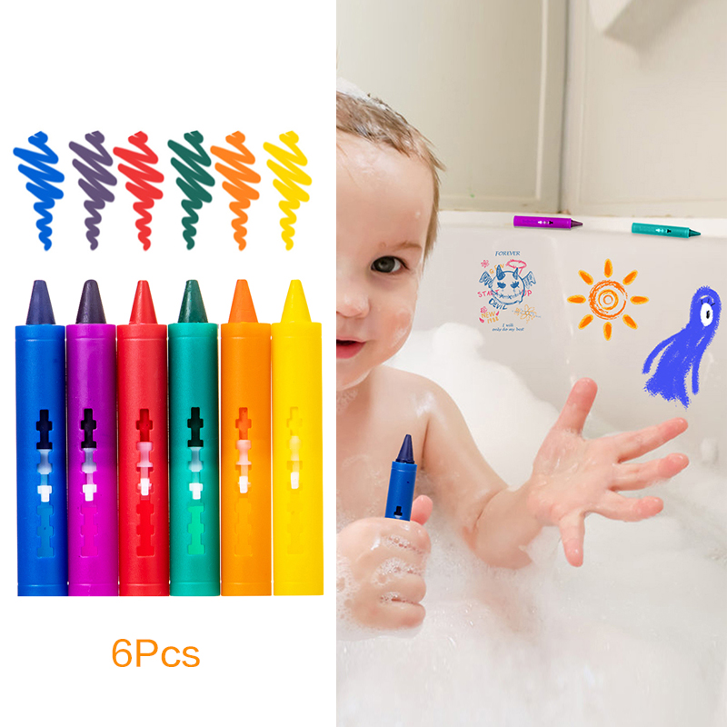 6Pcs Washable Bath Crayons Col - đánh giá và giá Kids Toys Drawing Easy