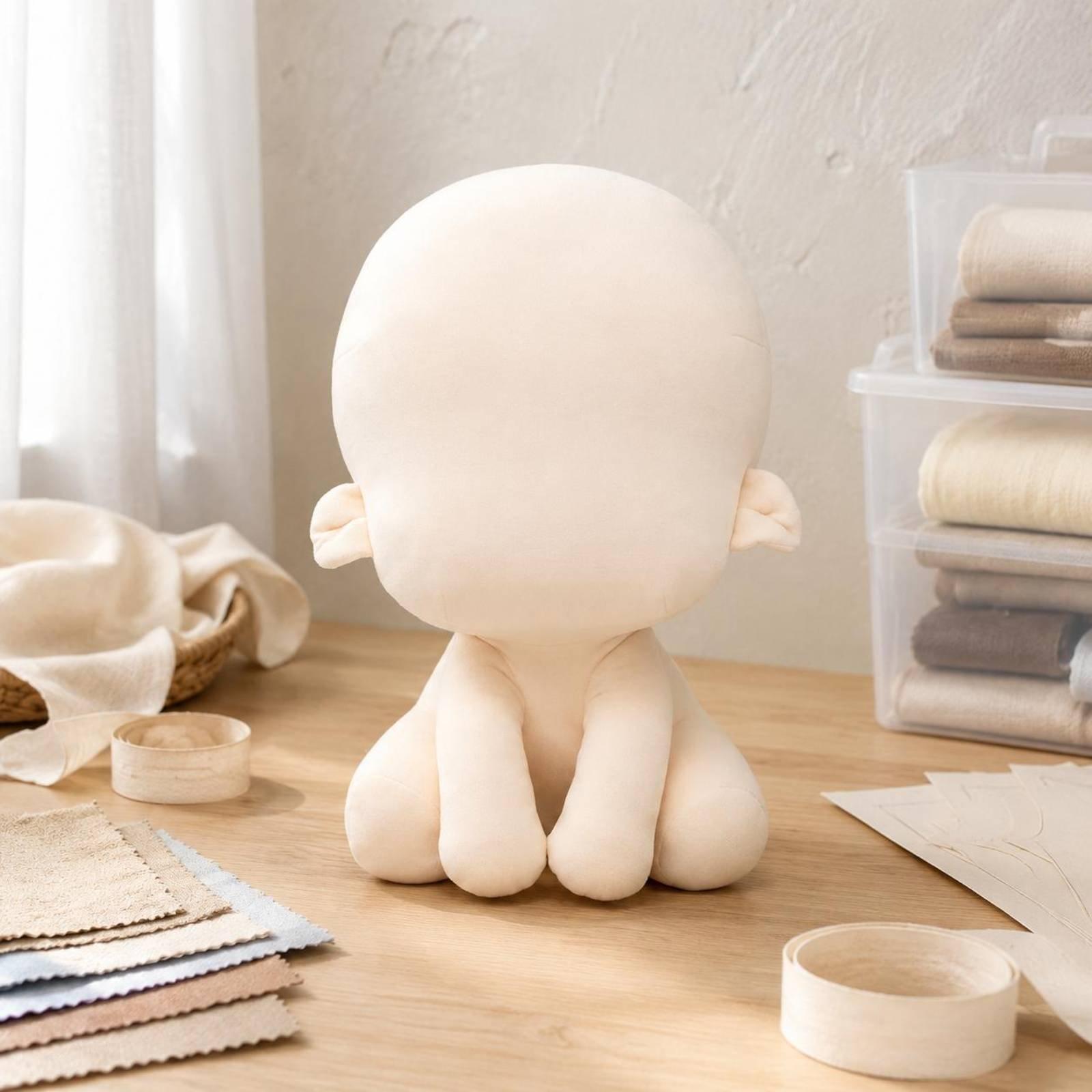 Soft Plush Doll Body Unprinted - đánh giá và giá Kids Toys Kit