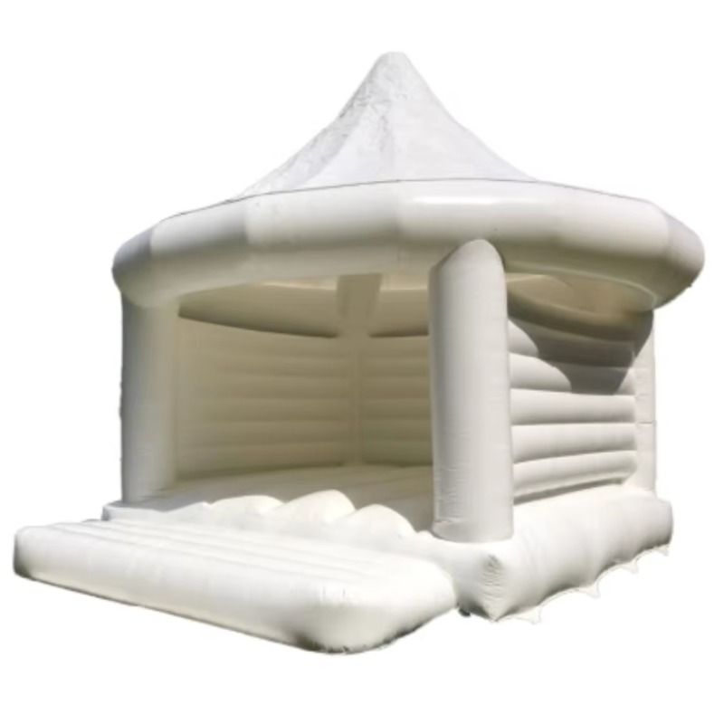 Inflatable White Wedding Bounc - đánh giá và giá Kids Toys House