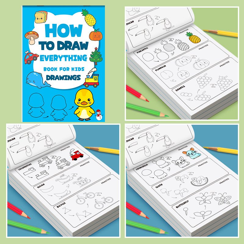 Kids Step-by-Step Drawing Book - đánh giá và giá Kids Toys Drawing Easy