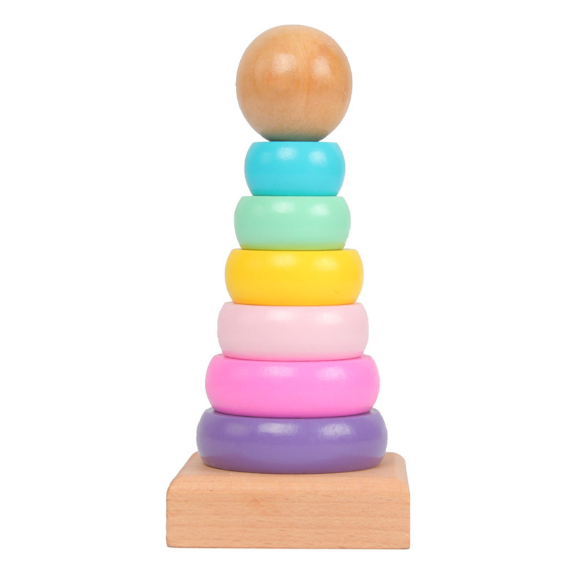 Children Rainbow Tower Ferrule - đánh giá và giá Kids Toys 2 Year Old