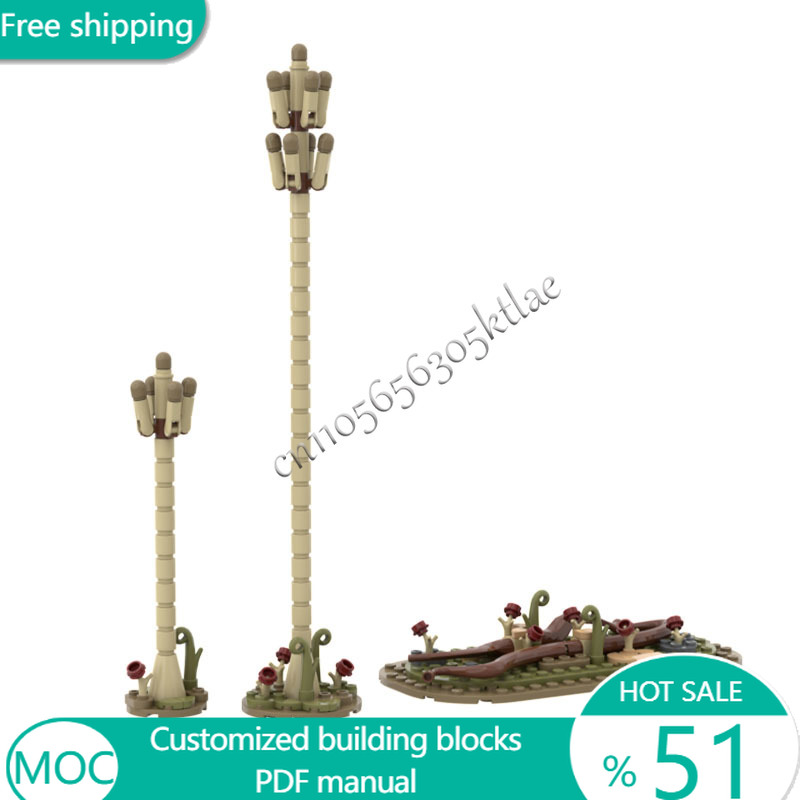 150 PCS Trees Prototaxites log - đánh giá và giá Kids Toys Blocks