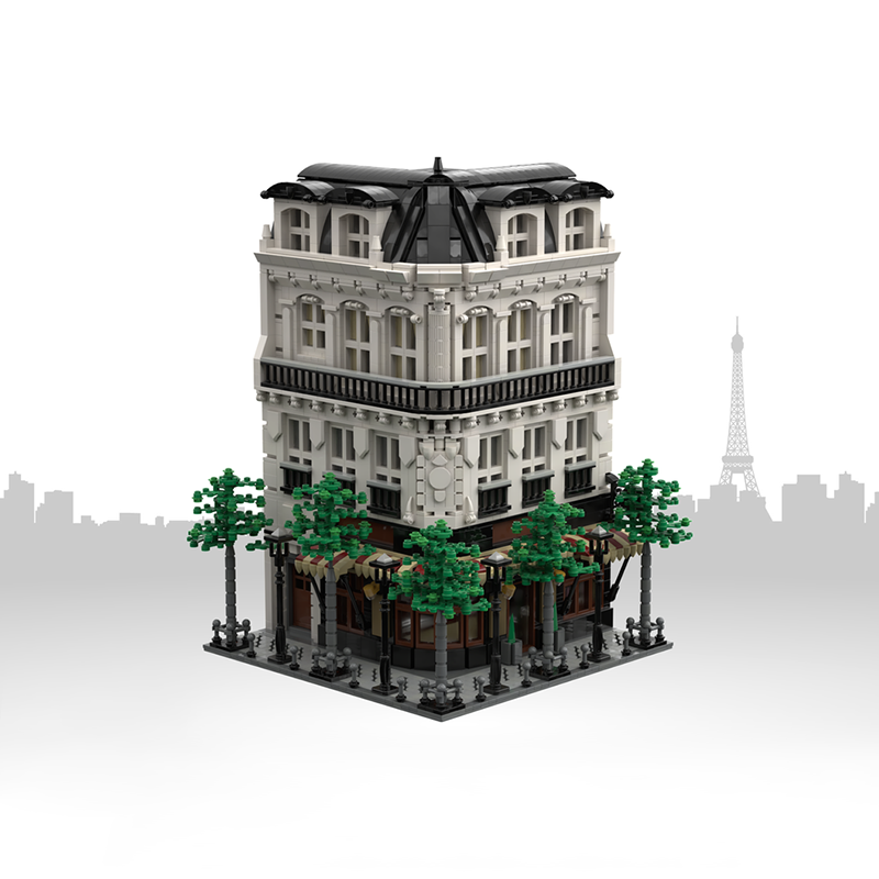 4204pcs MOC Paris Boulangerie  - đánh giá và giá Kids Toys Paris