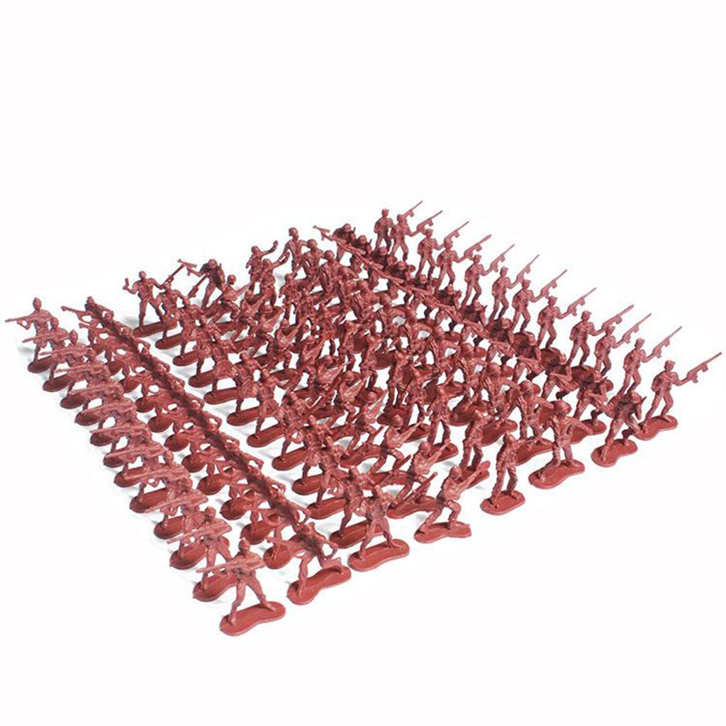 Plastic 4.5cm Soldier Posture  - đánh giá và giá Kids Toys Kit
