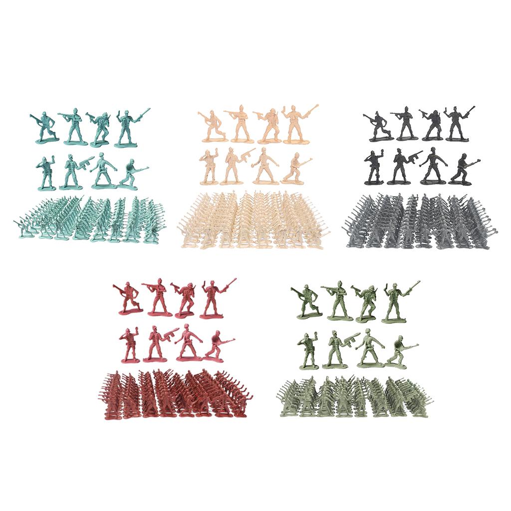 Plastic 4.5cm Soldier Posture  - đánh giá và giá Kids Toys Kit