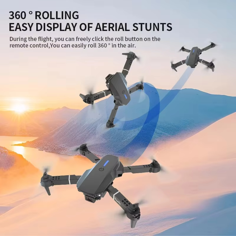 2026 New E88 Drone 8K HD Camer - đánh giá và giá Kids Toys Videos