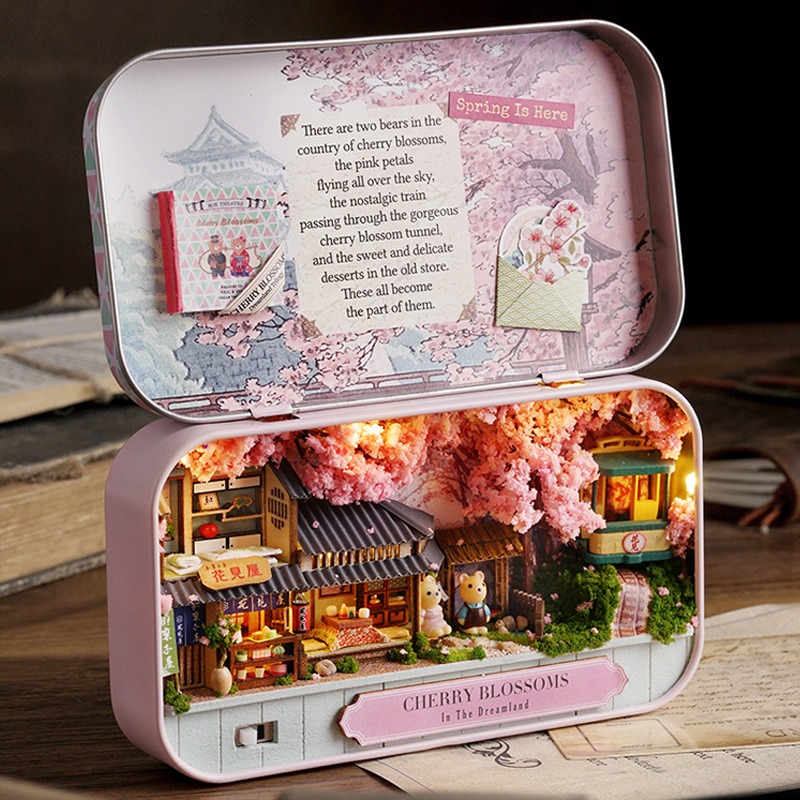 DIY Miniature Tin Box Theater  - đánh giá và giá Kids Toys Paris