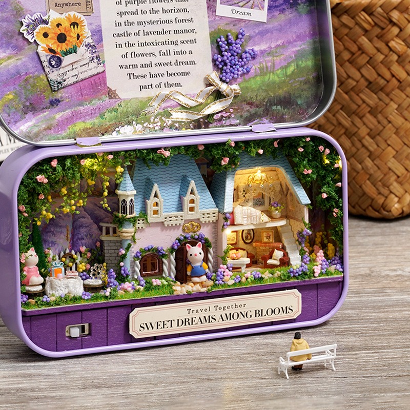 DIY Miniature Tin Box Theater  - đánh giá và giá Kids Toys Paris