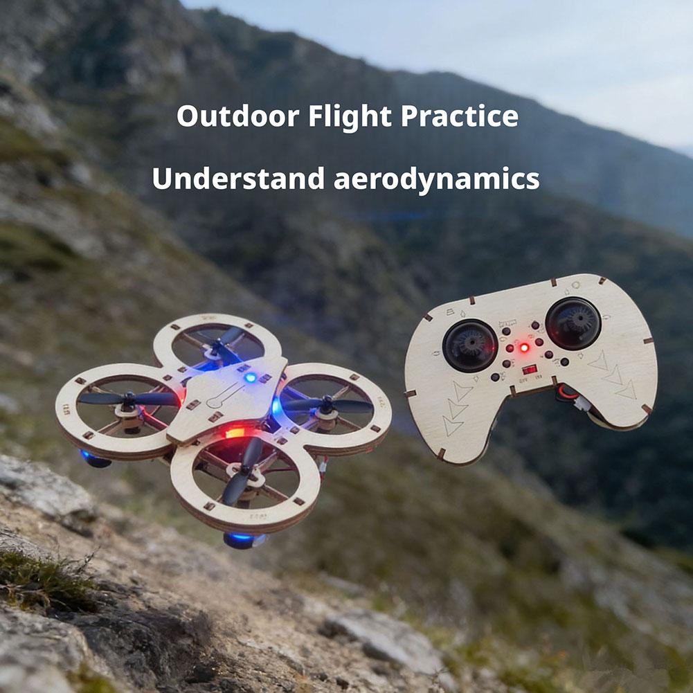 DIY Wooden RC Drone Quadcopter - đánh giá và giá Science Experiment Kit