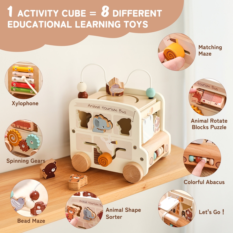 Montessori Wooden Children Toy - đánh giá và giá Kids Toys 2 Year Old