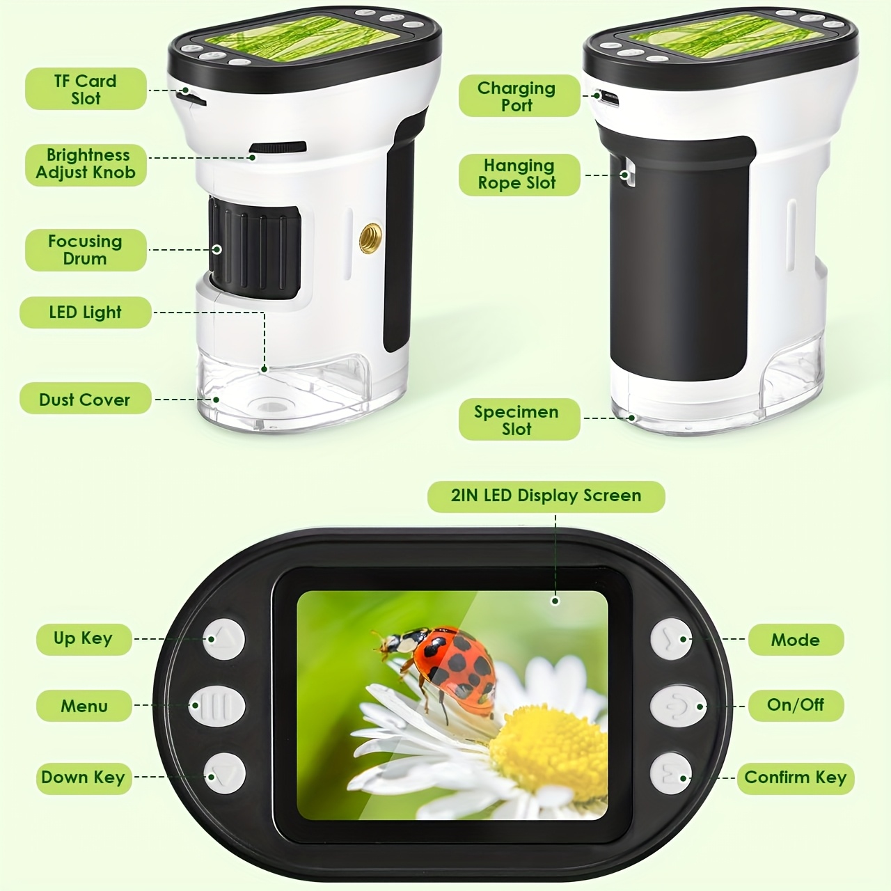 Kids Microscope Biological Kit - đánh giá và giá Kids Toys Videos