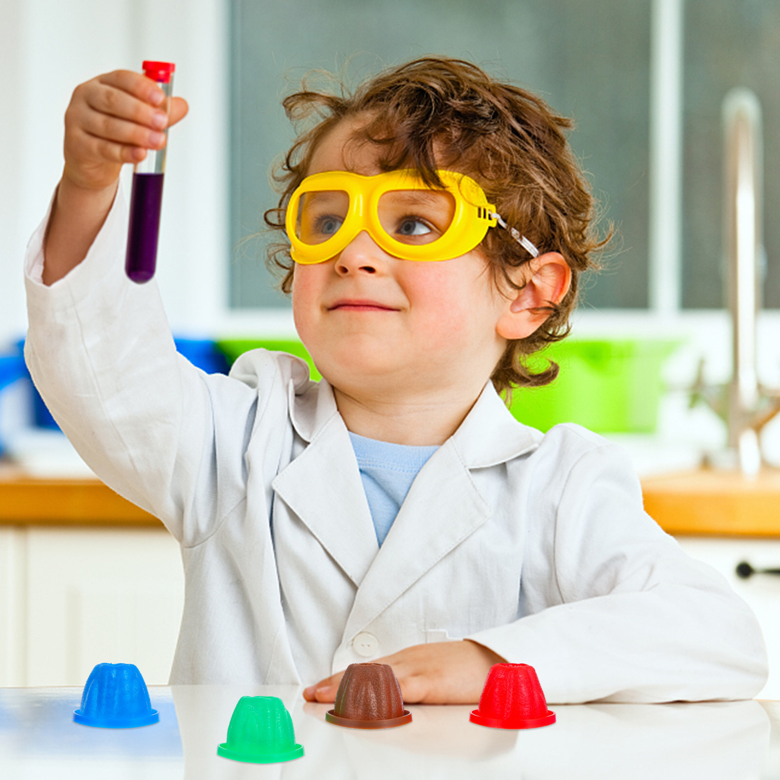 Volcano Eruptions DIY Plastic  - đánh giá và giá Volcano Experiment Kit