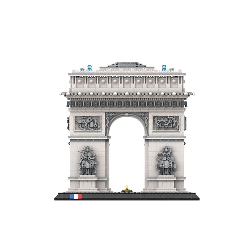 4445PCS Arc de Triomphe Model  - đánh giá và giá Kids Toys Paris