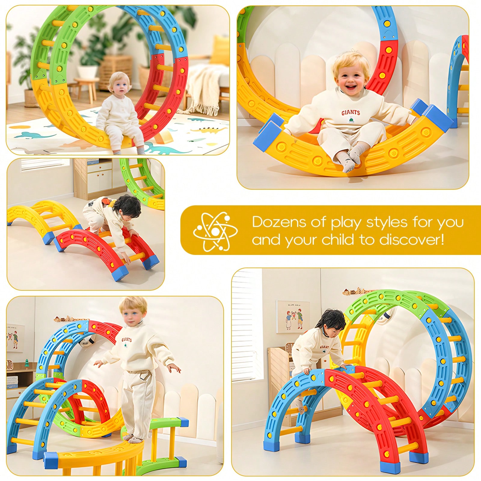 GCCSJ 2-In-1 Foldable Toddler  - đánh giá và giá Kids Toys 2 Year Old