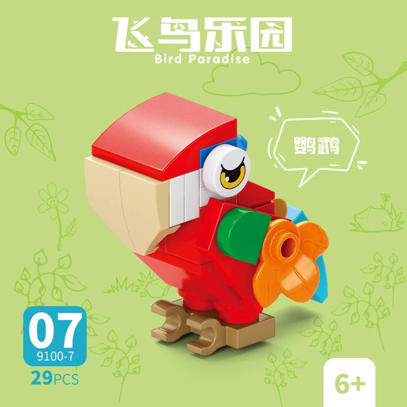 Bricks Animal Bird Paradise Cr - đánh giá và giá Kids Toys Kit