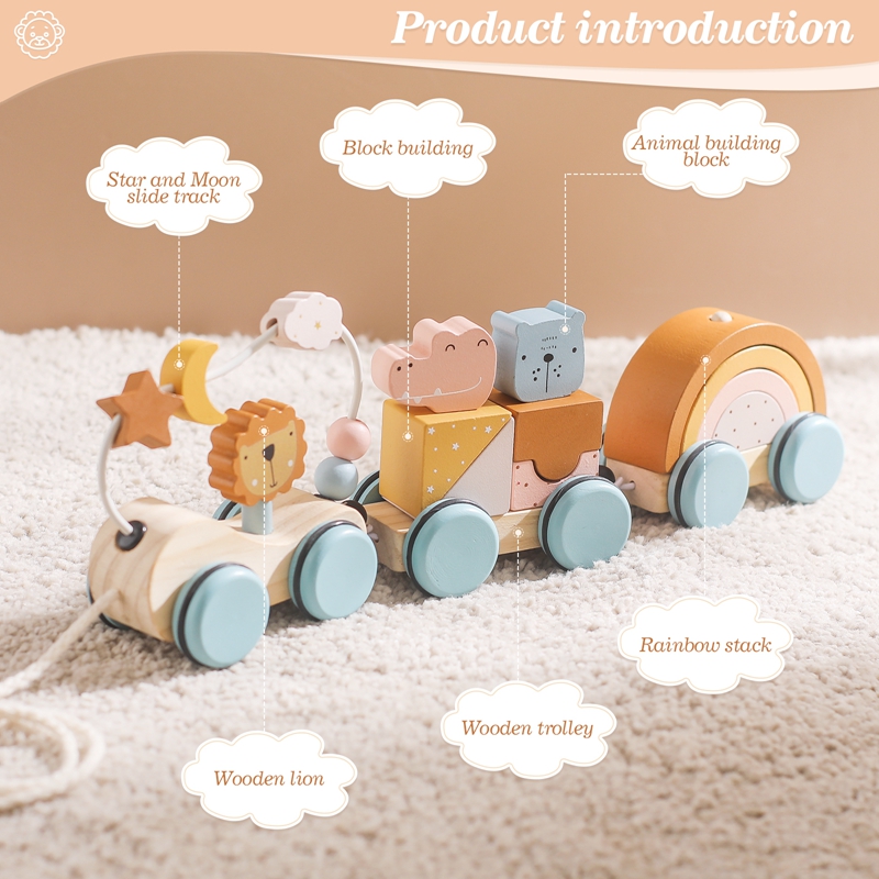 Wooden Montessori Toys Animal  - đánh giá và giá Kids Toys 2 Year Old