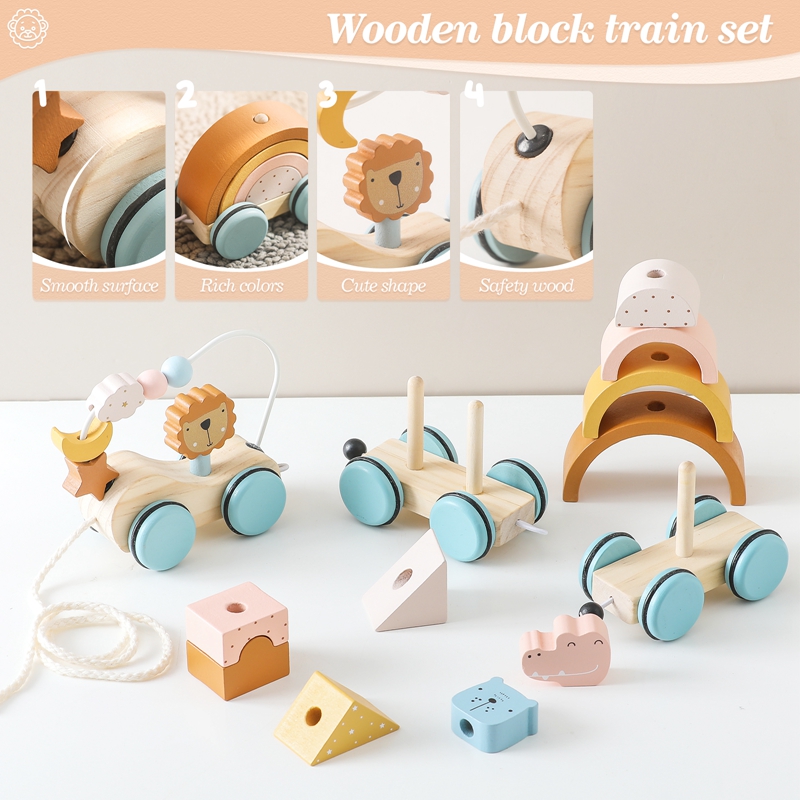 Wooden Montessori Toys Animal  - đánh giá và giá Kids Toys 2 Year Old