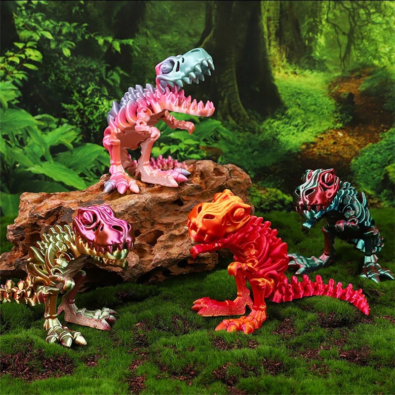 3d Printed T Rex Animals Minia - đánh giá và giá Kids Toys Videos