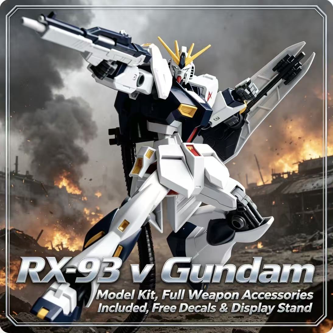 93HG 1/144 ENTRY GRADE RX-93 V - đánh giá và giá Bandai Model Gundam Hg