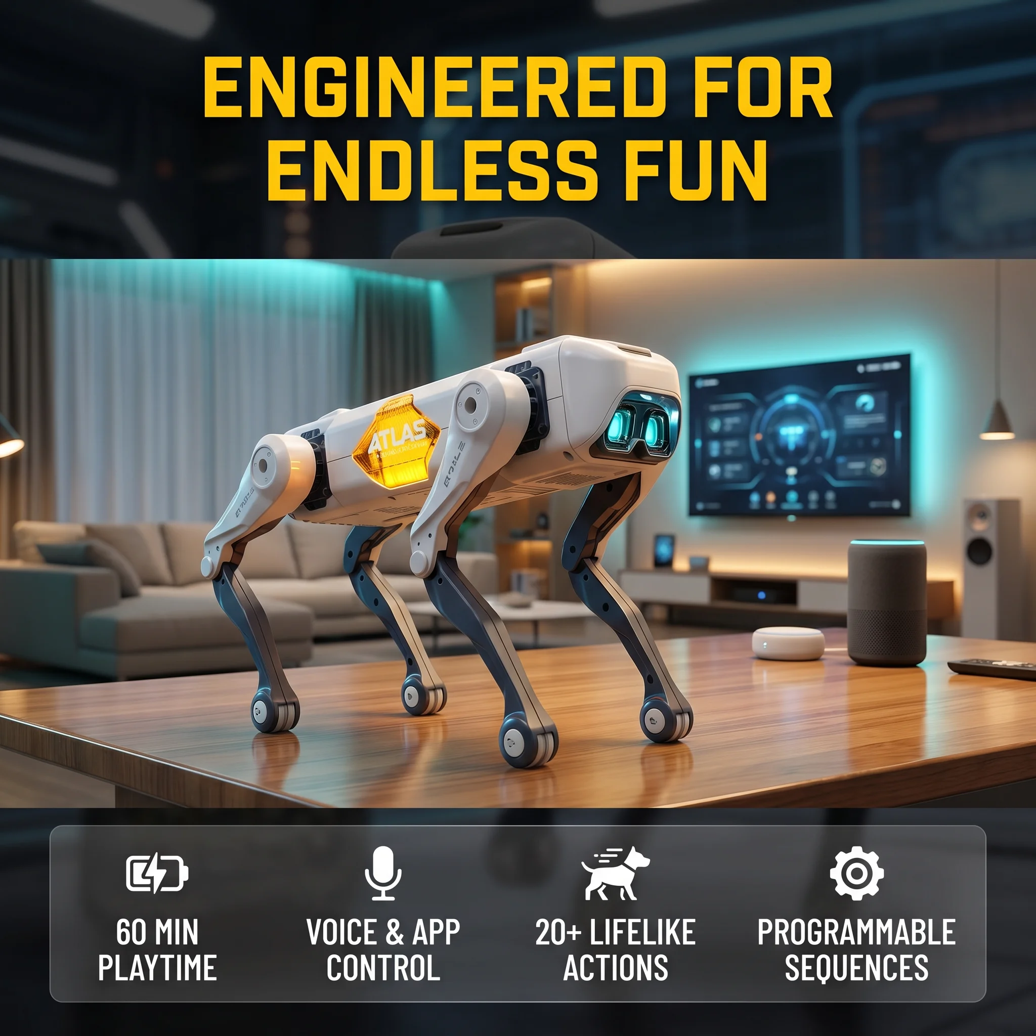 AI Smart Robot Dog, Voice & AP - đánh giá và giá Kids Toys Animal
