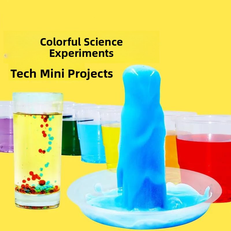 Rainbow Science Experiment Kit - đánh giá và giá Volcano Experiment Kit